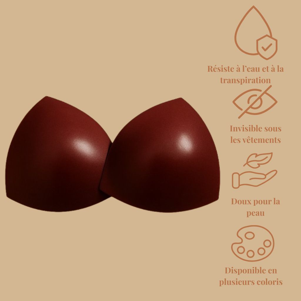 Coussinets Push-up Adhésifs Double-Face Réutilisables Loxadia