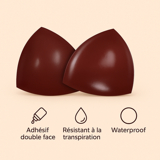 Coussinets Push-up Adhésifs Cacao